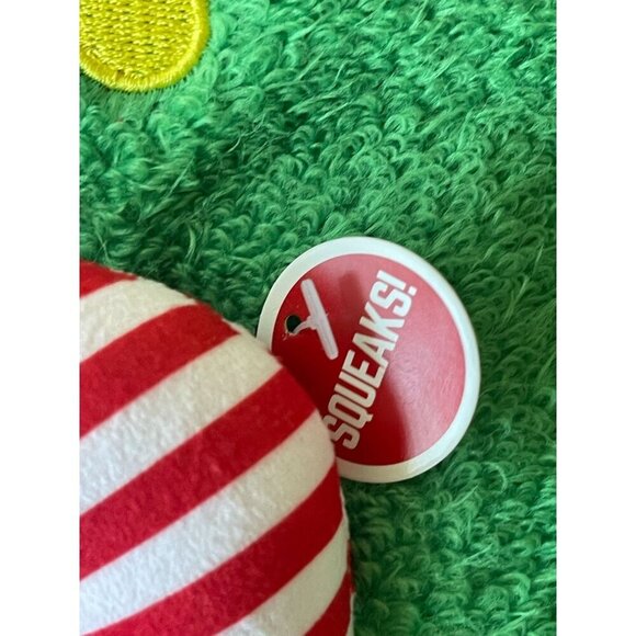 Holiday Dog Toys Set: Multipet Squeaky Plush Christmas Tree & Reindeer - Picture 5 of 9